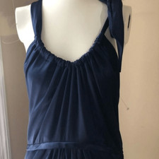 Vera Wang halter silk dress