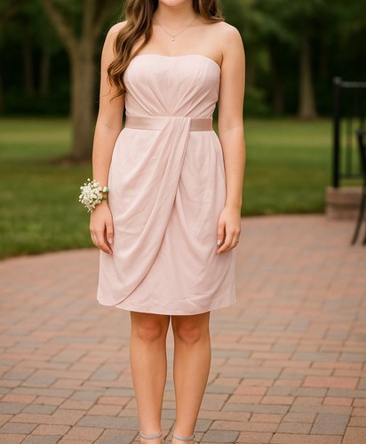 White vera wang chiffon - white,