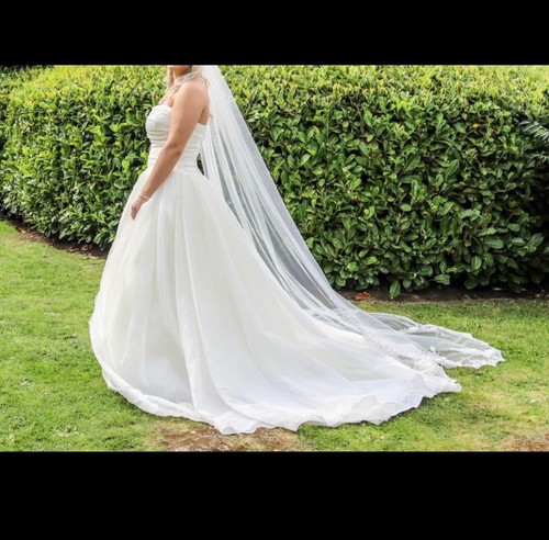 Vera wang strapless wedding - wang,