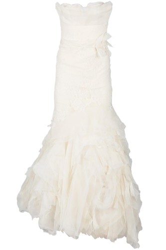 Vera wang ivory lace wedding - ivory,