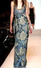 Vera Wang Vintage Runway Gold